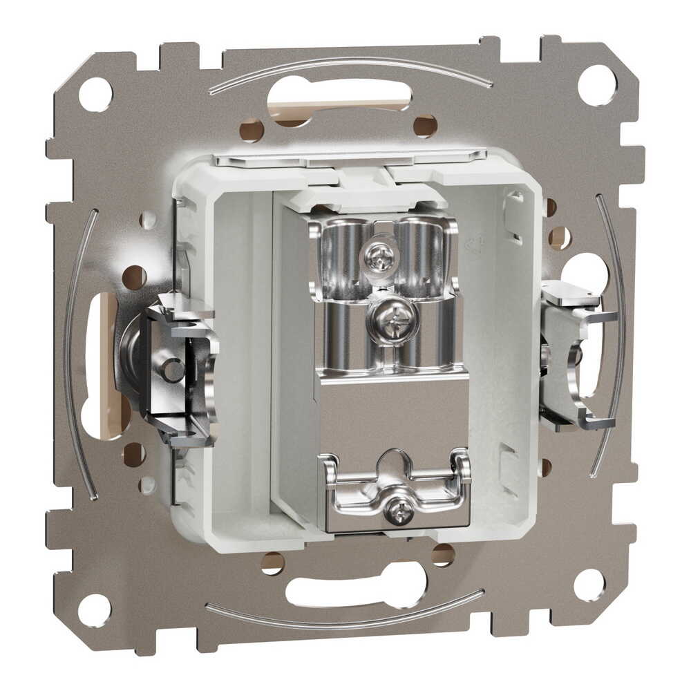Розетка Schneider Sedna Design бежевая TV конечная ( SDD112471 )